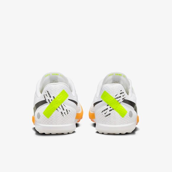 Nike Zoom Rival XC 6 Track Shoes Spikes White Orange Men's Size 11 DX7999-100 - Picture 6 of 7